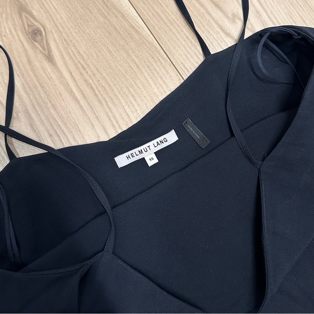 Helmut Lang Navy Maxi Dress - Picture 6 of 8
